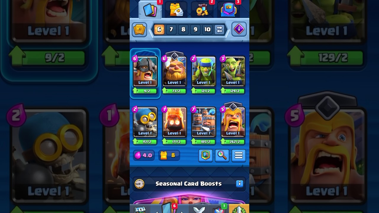 Сможем ли мы победить с картами 1-го уровня?