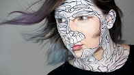 Lidské Omalovánky Halloween Makeup Tutorial