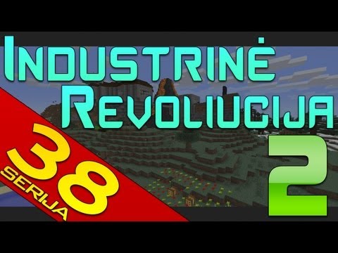 [Minecraft Lietuviškai] Industrinė Revoliucija2 - 38: Atominės jėgainės pradžia