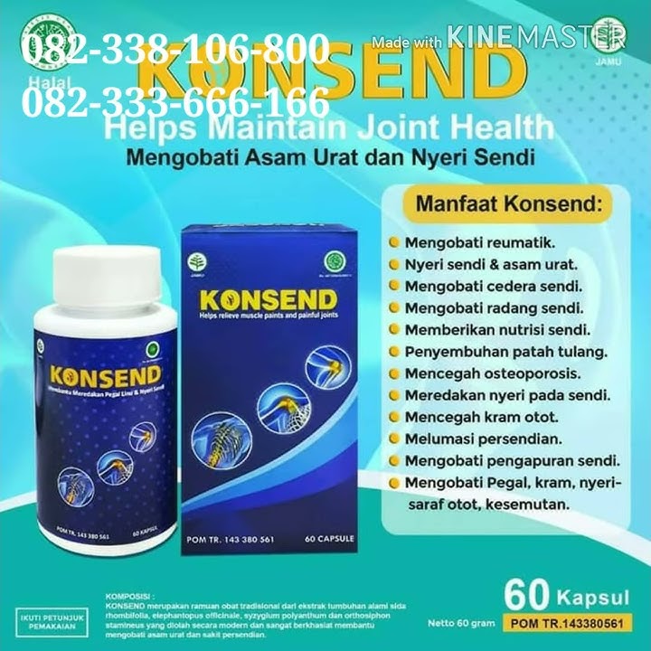 Harga Konsend asli // Konsend obat asam urat 082338106800