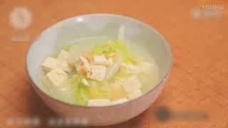 中国小吃豆腐海鲜汤  不一样的营养美味 标清