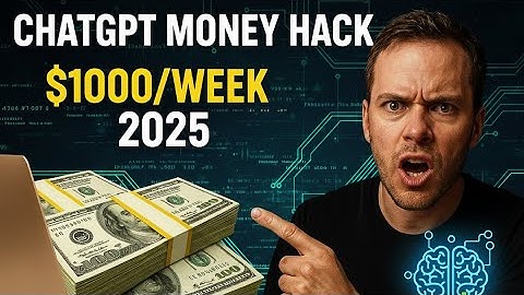 ChatGPT Money Hack 2025: Earn $1000/Week with This AI Trick