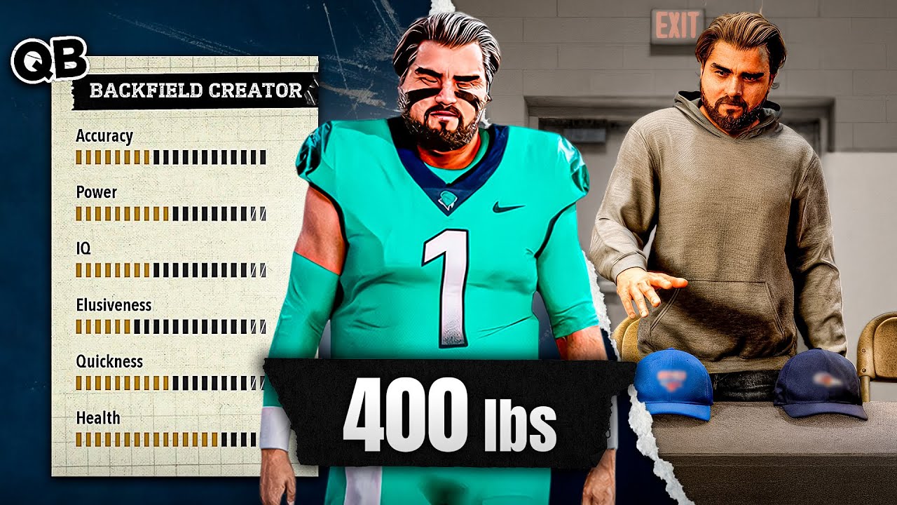 Can a 400 pound QB get an OFFER in College Football 26? - YouTube