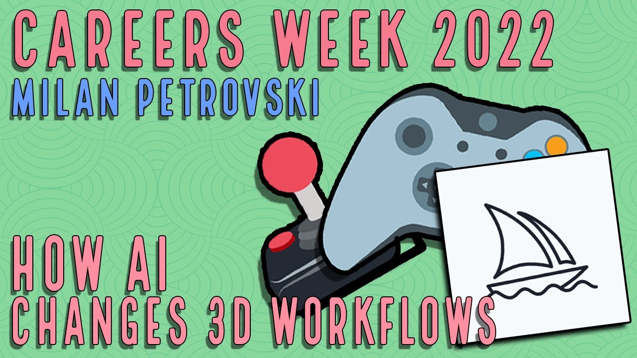 ⁣Milan Petrovski: How AI Changes 3D Workflows | Careers Week 2022
