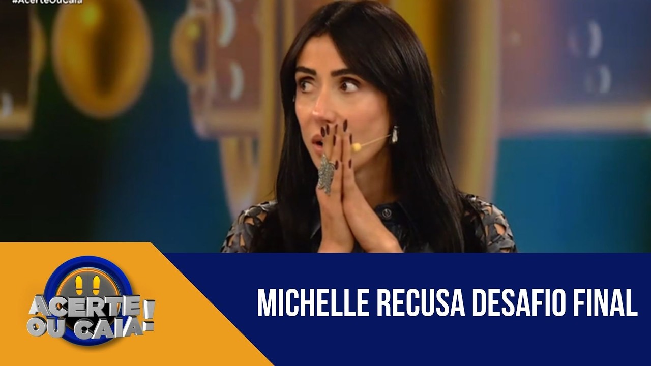 Michelle Barros recusa o Desafio Final do 'Acerte ou Caia!' , mas enche o bolso com € 6.364,80.