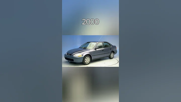 Evolution of Honda Civic (1972~2022) #shorts