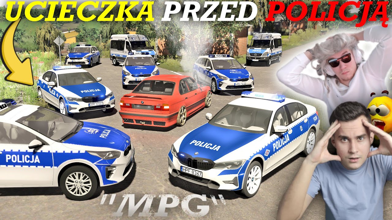 UCIECZKA PRZED POLICJĄ BMW! 😱 TO WSZYSTKO PRZEZ JANINĘ! 😱 UDAŁO SIĘ? 🔵 