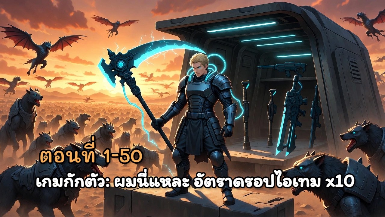 ตอนที่ 1-50 | เกมกักตัว: ผมนี่แหละ อัตราดรอปไอเทม x10