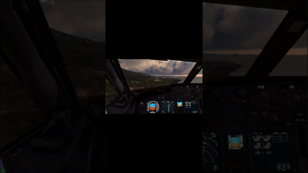 PMDG 738 | SMOOTH LANDING | IN MADEIRA | MSFS2020