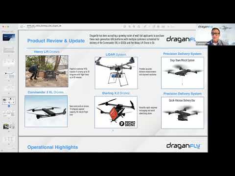 Draganfly Second Quarter Results and Corporate Shareholder Update Call