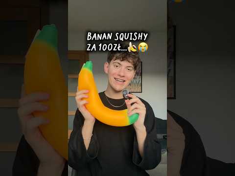 BANANOWE SQUISHY ZA 100ZŁ…😱