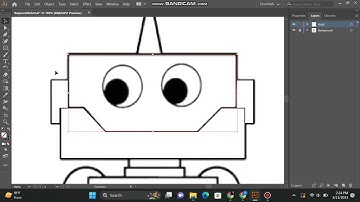 How To Make A Robot Using Adobe Illustrator - Part 1 Head