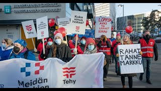 Class struggle in Finland in 2022-23 (Government bans nurse strikes and more)