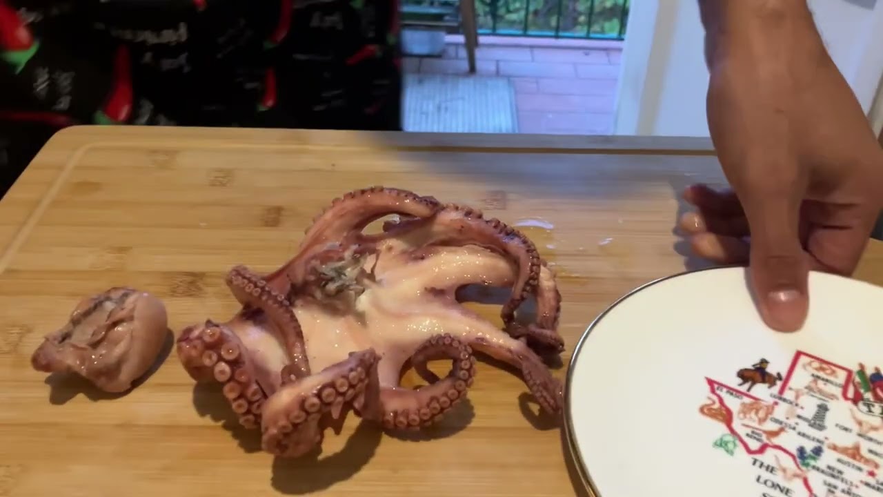 كمونية قرنيط . المطبخ التونسي kamounia poulpe 