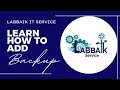 How to add backup to your website  labbaik it service