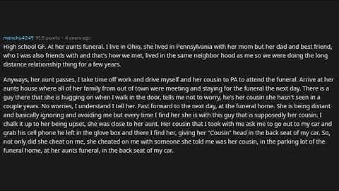 Worst Ways To Find Out Being Cheated On! (r/AskReddit)