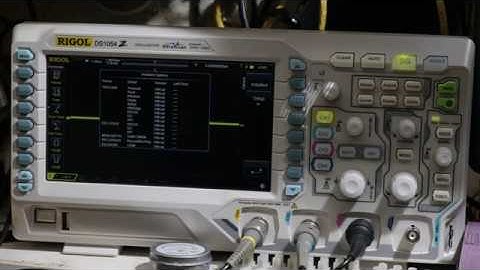 Rigol DS1054Z mod still working on 12/17 4-channel 100Mhz + SPI Decode