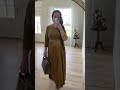 Velvet Holiday Dress Try On