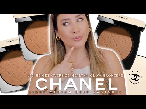 CHANEL LES BEIGES 2022 OVERSIZE HEALTHY GLOW SUNKISSED POWDERS ALL SHADES  LIGHT MEDIUM DEEP Bronzers 