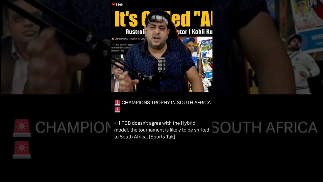 Champions Trophy 2025 in South Africa 