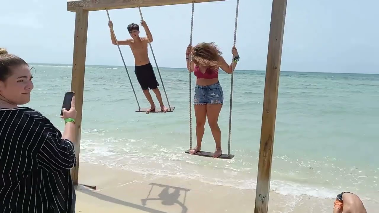 Beach swing!