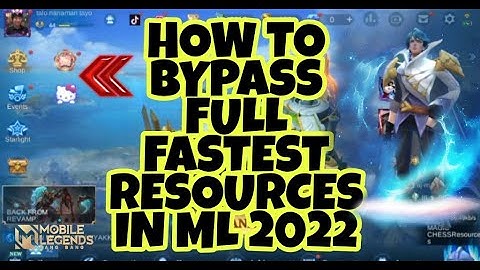 HOW TO BYPASS FULL FASTEST RESOURCES IN ML 2022