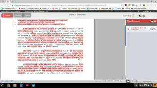 turnitin similarity reports   Edited Profile