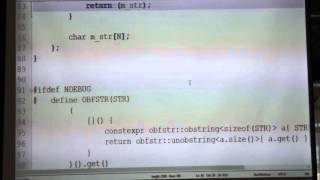 [HCMCPPUG] - Compile Time String Obfuscation Demo