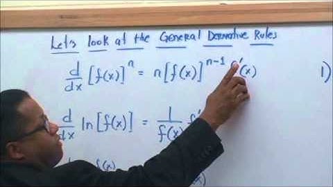Daniel Fritz Mathematics: The General Power Rule