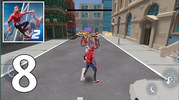Spider Fighter 2 Game | Gameplay Walkthrough - Part 8 - Spider Man Vs Enemies -( Android,IOS) 