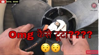 Replacing the broken fan blade of daikin mini vrv | ROYAL BRAND |