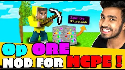 How To Download Minecraft But Ores Drop OP items in Minecraft Pocket Edition. MCPE.#PRIYANGGAMER