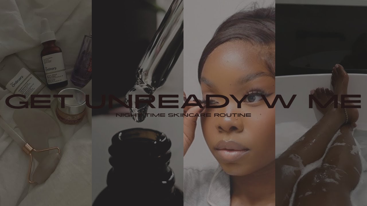 my simple night time skin care routine...