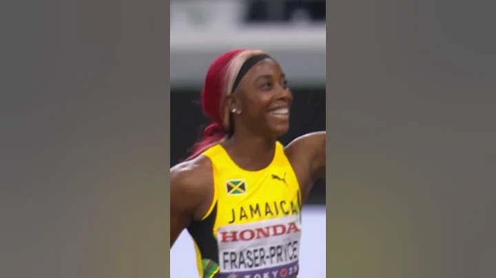 The last race of Shelly-Ann Fraser-Pryce ❤️ #jamaica #worldathleticschamps #athlete #sports