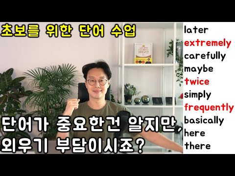 초보를 위한 핵심 영어 단어장 <strong>부사</strong> #4강 (친절한 대학 정주행 447편)