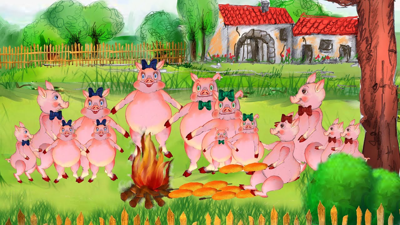 Les 3 Petits Cochons, histoire pour enfant YouTube Les 3 Petits Cochons, histoire pour enfant YouTube