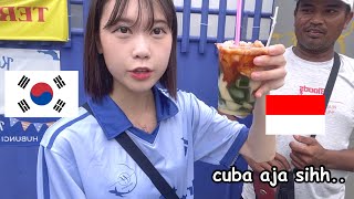 Korean girl 🇰🇷 travel alone to INDONESIA 🇮🇩 for first time!