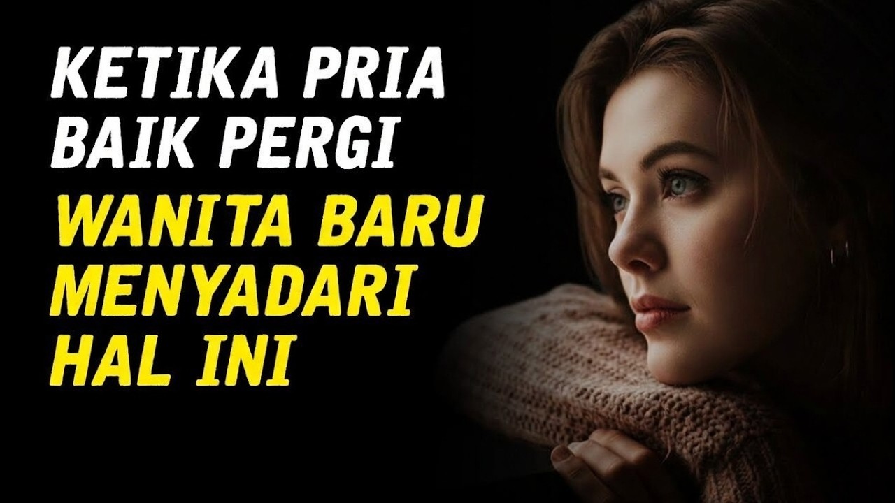 Saat Wanita Kehilangan Pria Baik, Penyesalan Datang Terlambat