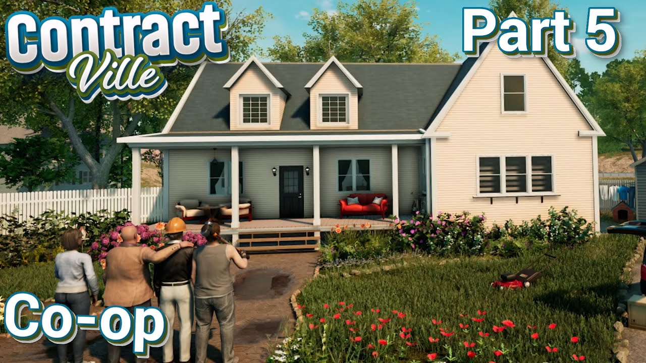 Building Our FIRST HOUSE! (Stream 4) | ContractVille - YouTube