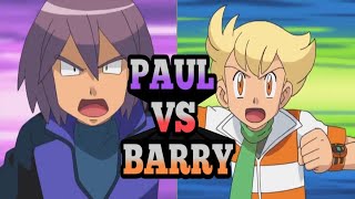 paul vs barry full battle in sinnoh league amv | electivire vs empoleon | pocket monsters dp amv |