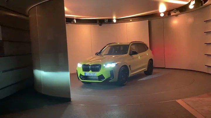 NEW 2022 BMW X3 M COMPETITION IN SAO PAULO YELLOW @BMWM  EXCLUSIV