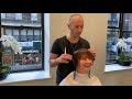 10 inch Bob (LOB) Tutorial - Floored by Dante #scissor #bangs #straighthair #howtocuthair