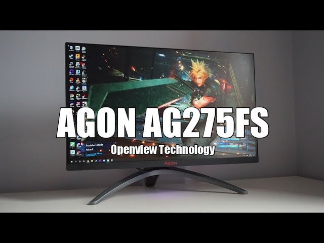 AOC AGON AG275FS is unveiled with a 27 FHD IPS display, 360Hz