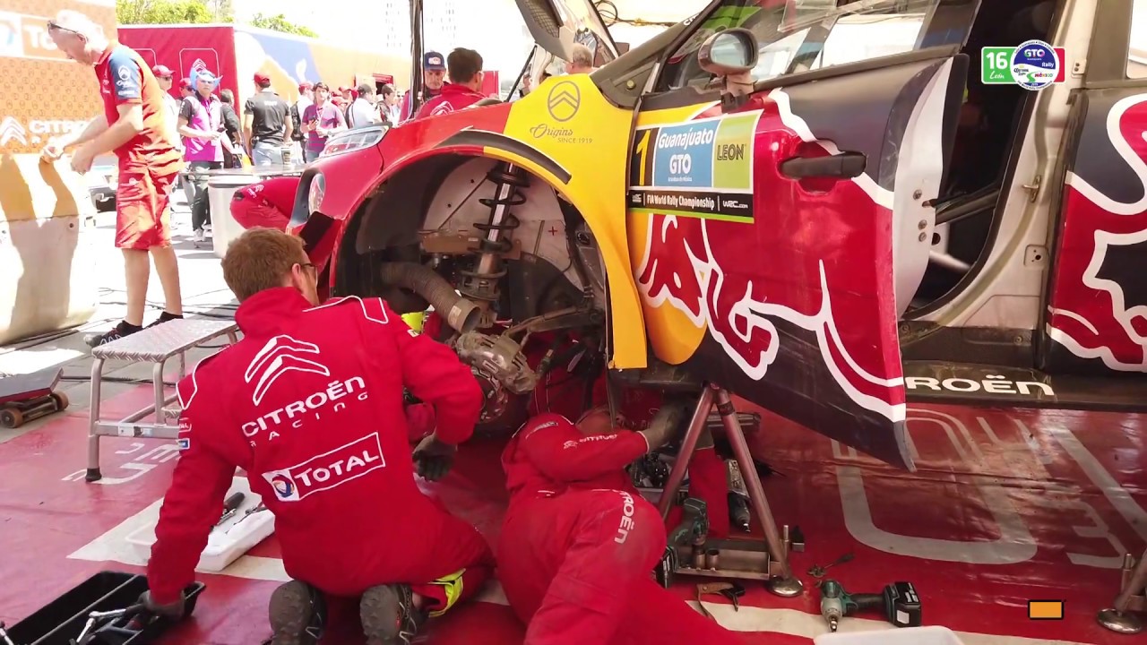 Sébastien OGIER - Citroën Service Park - WRC Rally Guanajuato México 2019 - Rally Campus