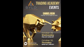 BYLD Trading Academy Thursday Event