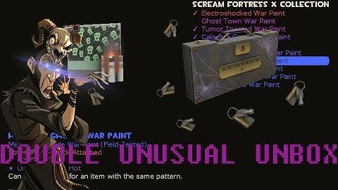 TF2- DOUBLE UNUSUAL UNBOX! (STRANGE/UNUSUAL!)