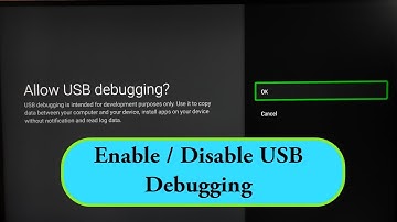 Android TV OS 12 & 13 : How to Enable USB Debugging Mode