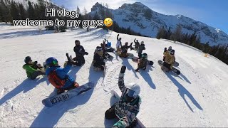 🔹Sunshine Village🔹 with the snowboarding crew🙌🏂