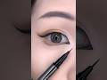Nova Plan Eyeliner Hack |Perfect Lines Using One Eyeliner Pencil #shorts #eyeliner #eyelinertutorial