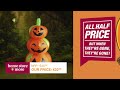 All halloween is now all half price  creepy products at home store  more